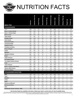 Nutrition Facts