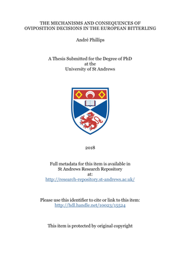André Phillips Phd Thesis
