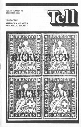 American Helvetia Philatelic Society