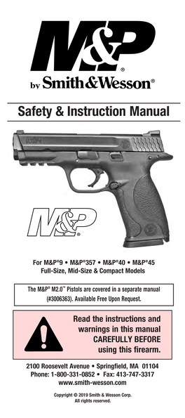 SW M&P Pistol