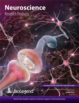 Neuroscience Research Products