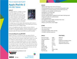 Apple Ipad Air2