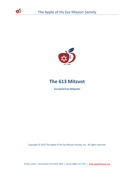 The 613 Mitzvot