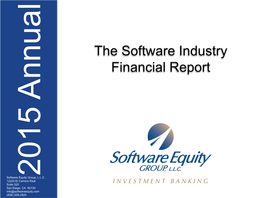 The Software Industry Financial Report