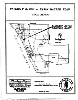 Elligraw Bayou Basin Master Plan Final Report