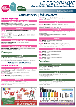 Le Programme