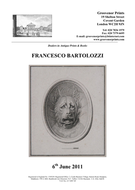 Francesco Bartolozzi