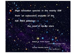 High Ionization Species in the Nearby ISM from an Exhaustive Analysis of the IUE INES Database