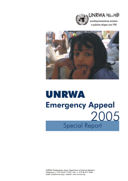 Emergency Appeal 2005 Special Report