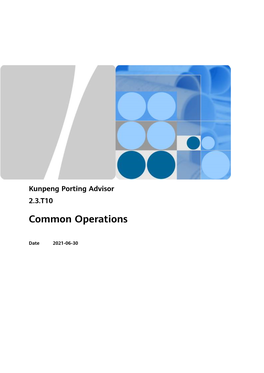 Common Operations