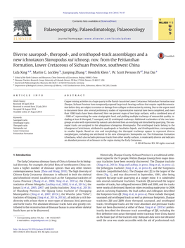 Diverse Sauropod-, Theropod-, and Ornithopod-Track Assemblages and a New Ichnotaxon Siamopodus Xui Ichnosp