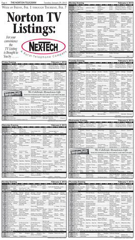 06 1-29-13 TV Guide.Indd