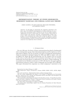 Representation Theory of Finite Semigroups, Semigroup Radicals and Formal Language Theory