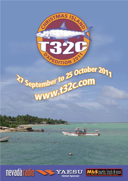 Christmas Island Dxpedition Brochure 2011