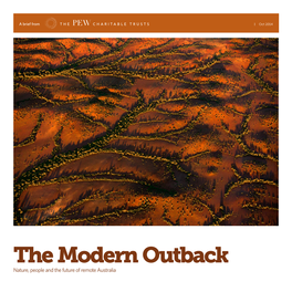 The Modern Outback Nature, People and the Future of Remote Australia the Pew Charitable Trusts Acknowledgments