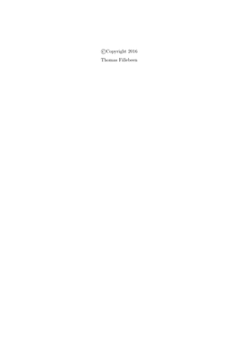 ©Copyright 2016 Thomas Fillebeen How Do Small Players Deduce Beliefs About Uncertainty? a Look at Texas Shale Oil Investments