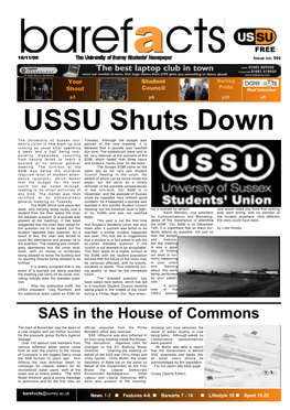 USSU Shuts Down