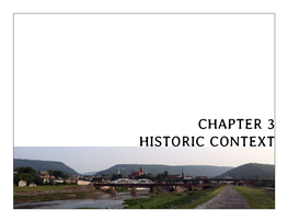 Chapter 3 Historic Context