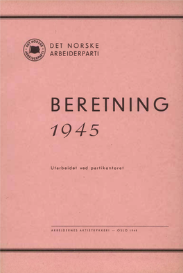Beretning 1945