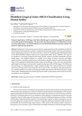 Modified Gingival Index (MGI)