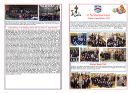 St. Paul's National School Easter Newsletter 2017