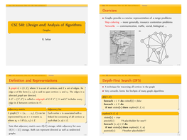 CSE 548: (Design And) Analysis of Algorithms Figurenetworks 3.1 (A) A— Map Communication, and (B) Its Graph