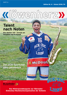 Talent Nach Noten Rico Mettler (15) – Energie Am Saxophon Und Im Eisrink