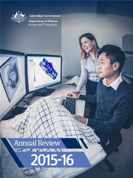 Annual Review 2015-16 1 \ DST GROUP ANNUAL REVIEW 2015-16 Annual Review 2015-16