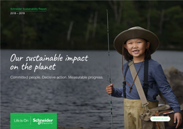 Schneider Electric Sustainability Report