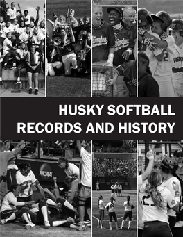 Husky Softball Records and History