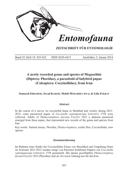 Entomofauna Ansfelden/Austria; Download Unter