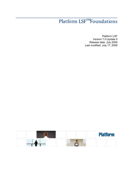 Platform LSF™ Foundations