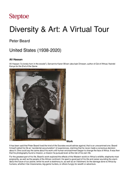 Diversity & Art: a Virtual Tour