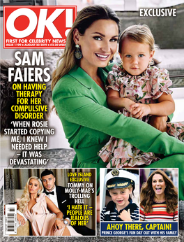 Sam Faiers on Having Therapy for Her Compulsive Disorder ‘When Rosie Started Copying Me, I Knew I Needed Help – It Was Devastating’