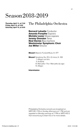 All Mozart | Program Notes