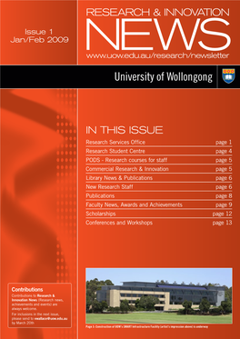 Research & Innovation in This Issue