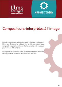 Compositeurs-Interprètes À L'image