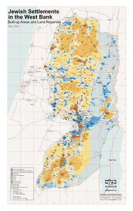 Jewish Settlements in the West Bank