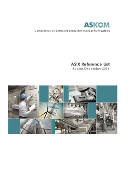 ASIX Reference List Edition December 2014