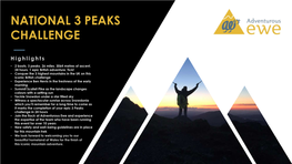 National 3 Peaks Challenge