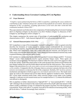 4 Understanding Stress Corrosion Cracking (SCC) in Pipelines