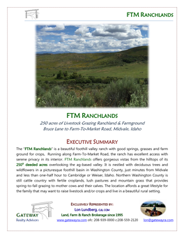 Ftm Ranchlands