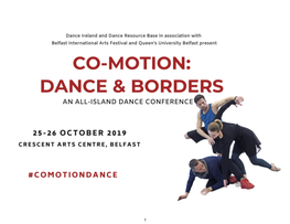 Co Motion: Dance & Borders