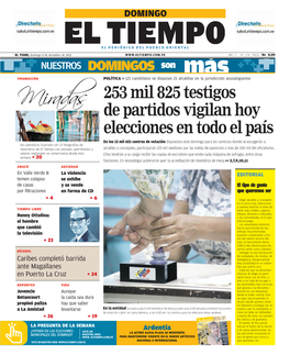 253 Mil 825 Testigos De Partidos Vigilan Hoy Elecciones En Todo El País