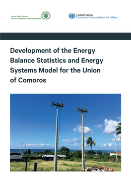 Development of the Energy Balance Statistics and Energy Systems Model for the Union of Comoros