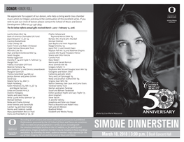 SIMONE DINNERSTEIN Publications