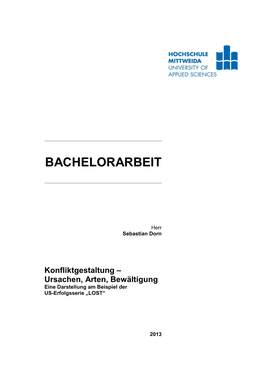 Bachelorarbeit