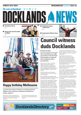 Council Witness Duds Docklands