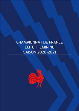 Championnat De France Elite 1 Feminine Saison 2020-2021