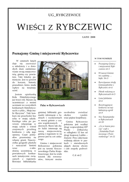 Wieści Z Rybczewic